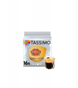 Caf Tassimo Cafe Largo 16xCpsulas Marcilla