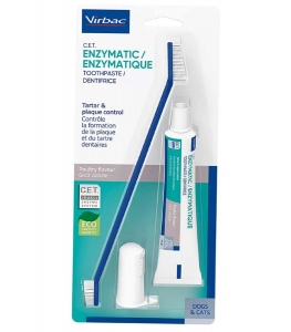 Kit Dental: Pasta Dentfrica + Cepillo De Dientes + Cepillos De Dedos Enzimatic